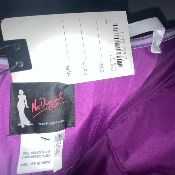 NWT | MAC DUGGAL COUTURE 80472D | Sz 6 - Picture 11 of 15